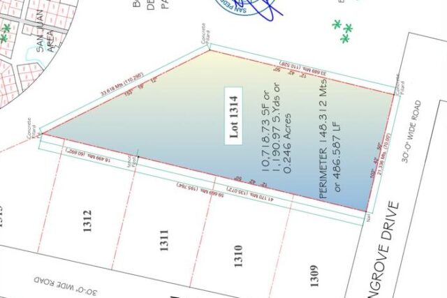 Boca Del Rio Lot 1314 – Near Park